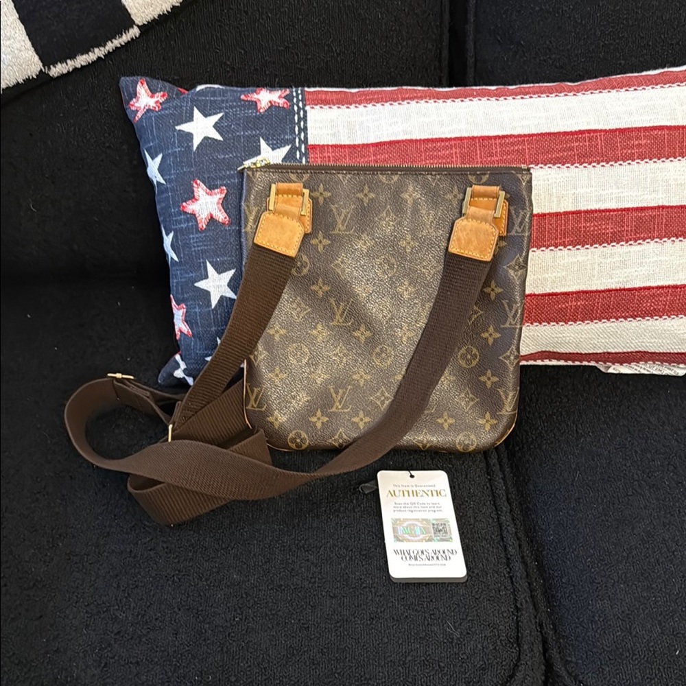 Final Price!! Can’t go lower!!💯 Authentic Louis Vuitton Brown Monogram CrossBody - Picture 2 of 14